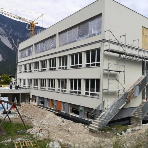 Schule-Baustelle